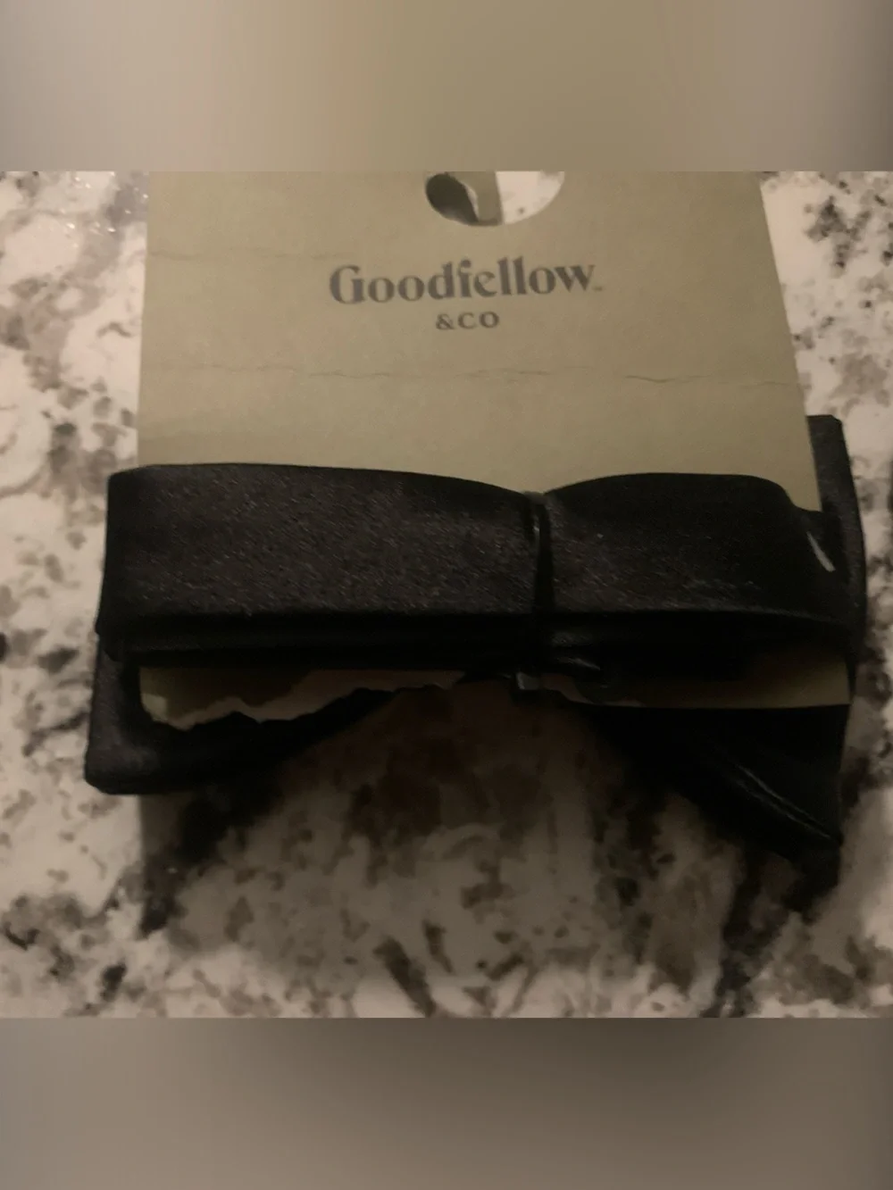 🆕 - Goodfellow & Co. Classic Men’s Adjustable Black Bow Tie
